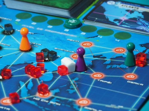 Juego De Mesa Pandemic Asmodee (no Magia)