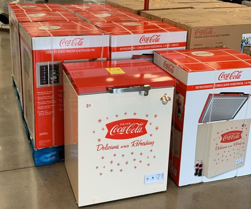 Frigobar/congelador Coca Cola Retro Vintage Amplio Dace
