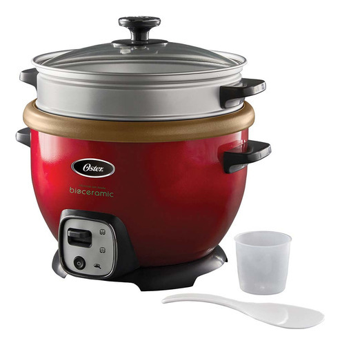 Olla Arrocera Multiusos Oster Ckstrc7130r 2.2l Rojo Frecuencia 50 Hz/60 Hz
