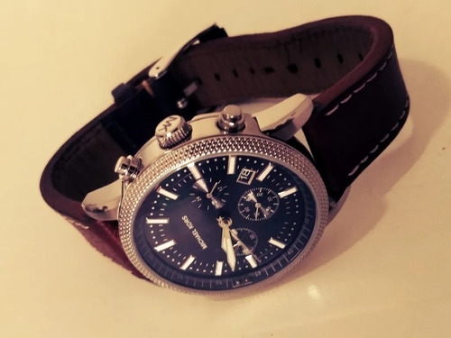 Relógio Michael Kors Cronógrafo Masculino Italiano = Seiko