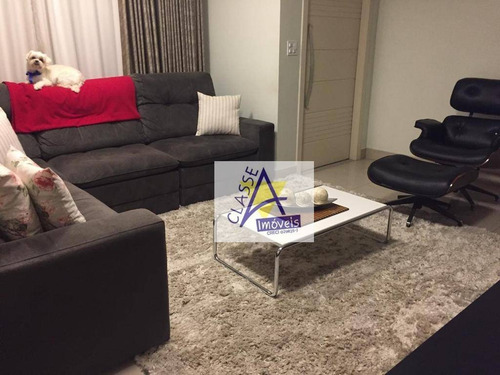 Imagem 4 de 19 de Sobrado Com 3 Dormitórios À Venda, 210 M² Por R$ 850.000,00 - Jardim Pedroso - Mauá/sp - So0137