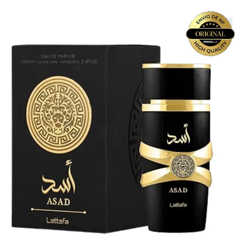 Perfume Lattafa Asad 100ml Eau De Parfum 100% Original Árabe