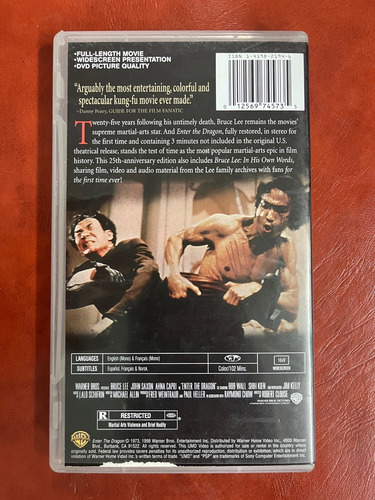 Enter The Dragon Bruce Lee (umd Video Para Psp (no Dvd) (Usado)