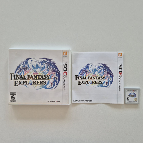 Final Fantasy Explorers 3ds Original Pronta Entrega + Nf (Usado)