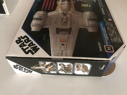 Razor Crest Mandalorian Star Wars Mission Fleet Mando Grogu (Usado)