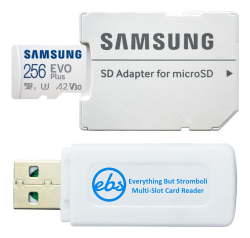 Samsung Evo+ Plus Class 10 Tarjeta Memoria Microsd 256 Gb A7