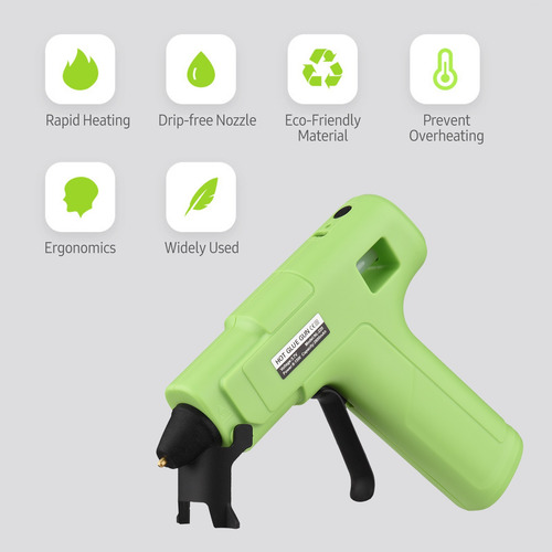 Imagen 4 de 6 de Máquina De Pegamento Termofusible Recargable Para Niños Sin