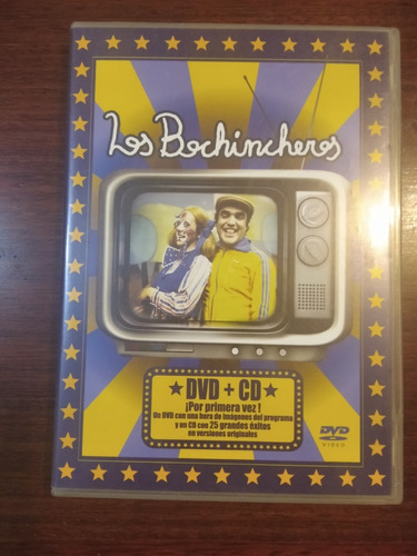 Los Bochincheros  Cd + Dvd  Como Nuevo