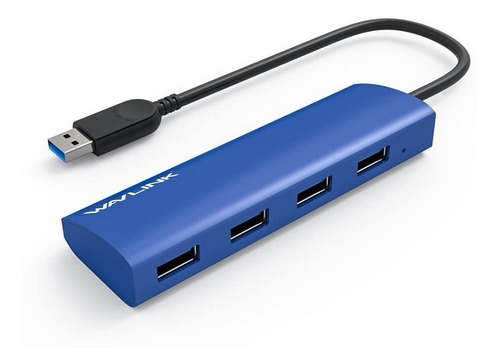 Wavlink Usb 3.0 Usb C Hub Adaptador Con 4 Puertos