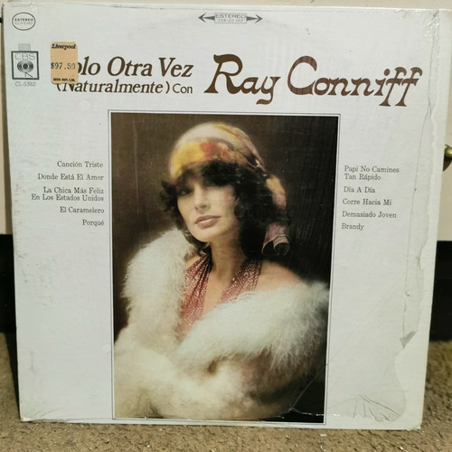 Disco Lp Ray Conniff- Solo Otra Vez,cc