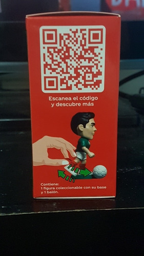 Figuras Coca Cola Qatar 2022 Selección Mexi Guardado Y Chuky (Usado)