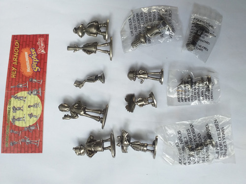 Colección Completa Figuras- Hey Arnold - Ricolino Sorpresa (Usado)