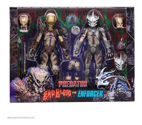 Neca - Figura Ultimate Predator Pack Doble - Xuruguay