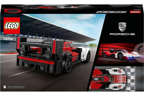 Lego Speed Champions Porsche 963 Deportivo Carreras 76916 Cantidad De Piezas 280