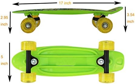 Mini Patineta Cyboard De 17 Pulgadas X 5 Pulgadas, Mini Tabl