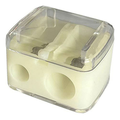 Sacapuntas 3d Con Doble Orificio Para Papelería De Oficina S