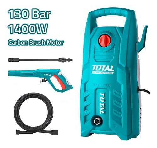 Hidrolavadora Total Tgt11316-4 1400w 130bar Color Turquesa Frecuencia 50 Hz/60 Hz