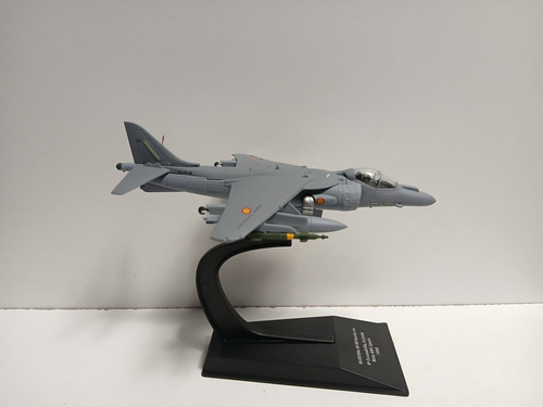 Aviones De Combate Colección Salvat Avion A Escala 1:100 Av-8b Harrier Ii Armada Española