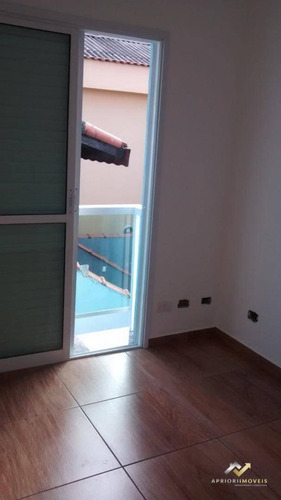 Cobertura À Venda, 74 M² Por R$ 255.000,00 - Jardim Las Vegas - Santo André/sp - Co0879