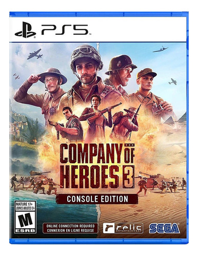 Company Of Heroes 3 Console Ed.- Ps5 Físico - Sniper