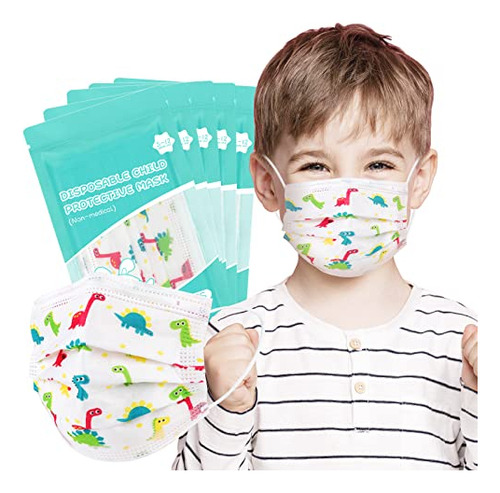 50 Pcs Mascarillas Infantiles Bonitas Niños De 5 12 Aã...