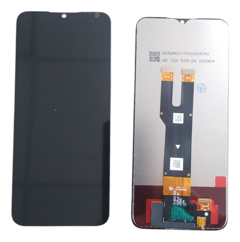 Módulo Sin Marco Compatible Con Zte V50 Design Negro