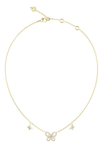 Collar Guess Mujer Lily Dorado Jubn05112jwygt/u Dorado