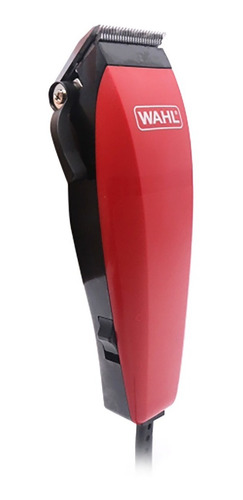 Wahl Easy Cut Roja Máquina Cortar Pelo 10 Piezas Con Cable