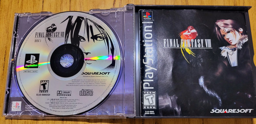 Final Fantasy Viii Para Ps1 Completo Original Americano (Usado)