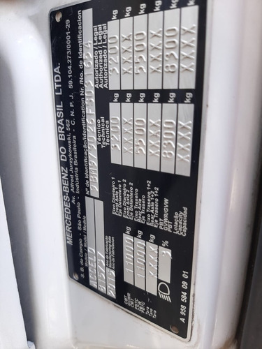 Mb Acello 815 C/ Bau Plataforma