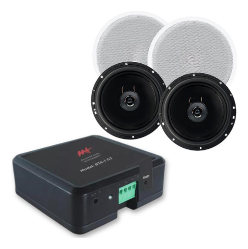 Kit Som Ambiente Amplificador Bluetooth Bta-1 G2 + Brinde