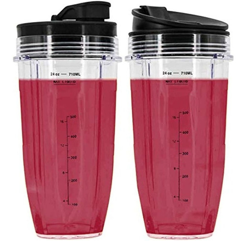 Vasos De 24 Oz Para Vasos De Repuesto Nutri Ninja Pro Con Ta