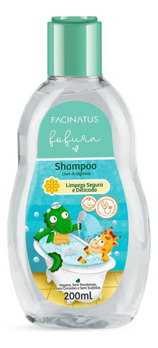  Shampoo Infantil Fofura Facinatus 200ml