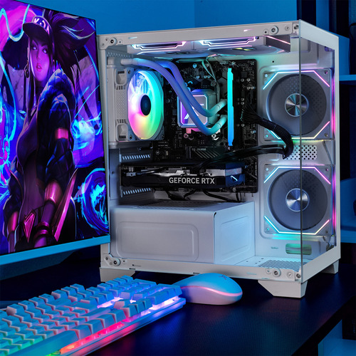 Xtreme Pc Gaming Geforce Rtx 4060 Amd Ryzen 7 5700 32gb Ssd 1tb Sistema Liquido Wifi White