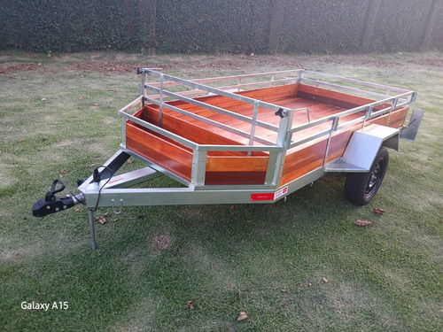 Carretinhas Reboque 1,40 X 2,50 Reforçada Pneu Novos
