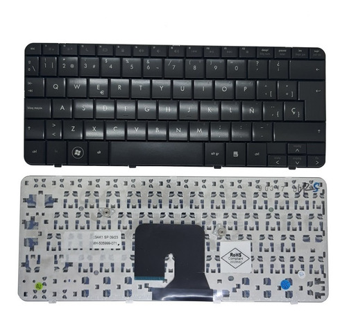 Teclado Negro Para Hp Dv2-1000 Dv2-1010la Dv2-1020la