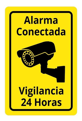 Señalética De Advertencia - Cámara De Seguridad Y Vigilancia