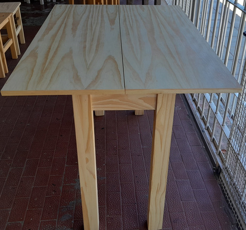 Mesa Libro, Extensible, Plegable 1.40x50 A 1.40x1.00 En Pino