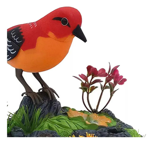 Juguete De Plástico Para Pájaros Con Control De Sonido