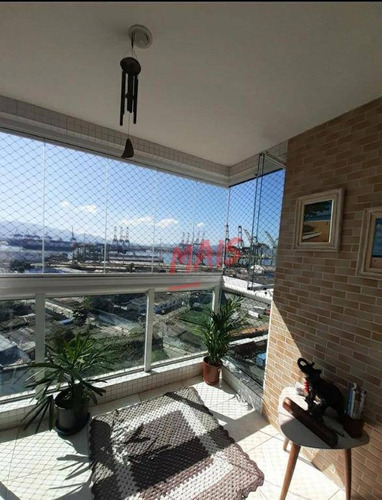 Imagem 1 de 18 de Apartamento Com 2 Dormitórios À Venda, 67 M² Por R$ 498.000,00 - Estuário - Santos/sp - Ap5705