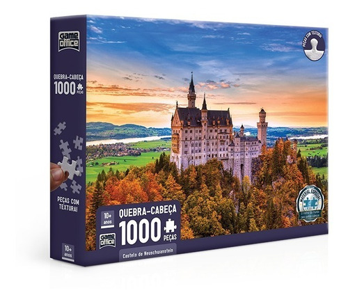 Puzzle Castelo De Neuschwanstein 1000 Peças 2309 - Toyster