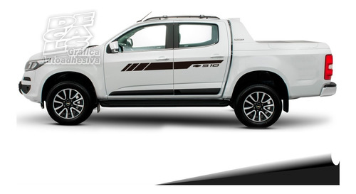 Calco Chevrolet S10 2013 - 2022 Stripline Juego