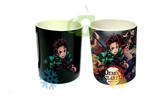 Imagen 1 de 1 de Demon Slayer, Kimetsu No Yaiba, Tazon Magico, Tazon Termico
