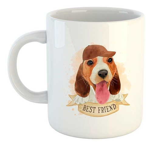 Taza De Ceramica Perro Beagle Best Friend