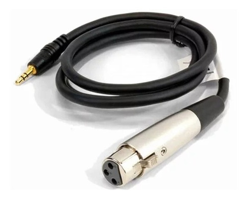 Cable De Audio Mini Jack Trs 3,5 Mm Mini Plug A Xlr Hembra