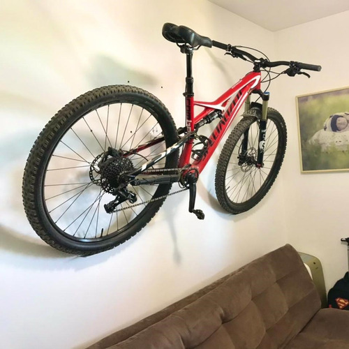 Imagem 6 de 10 de Suporte Bike Parede Com Bases Articuladas, Encaixe Universal