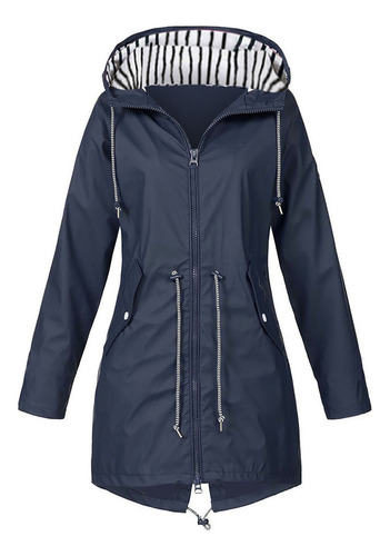 Women's Waterproof Hooded Raincoat