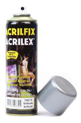 Verniz Spray Fosco Acrilfix Acrilex (300 Ml)