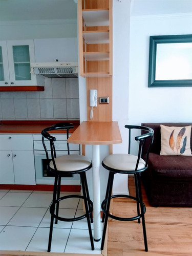 Venta Depto 1 Dorm/baño, Metro L1 Santa Lucía, Santiago