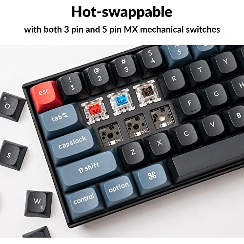 Teclado Mecánico Personalizado Inalámbrico Keychron K6 Pro,